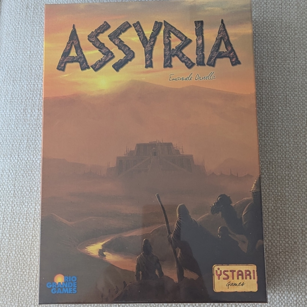 Assyria Family Board Game  Civilization Strategy by Rio Grande Games NIB